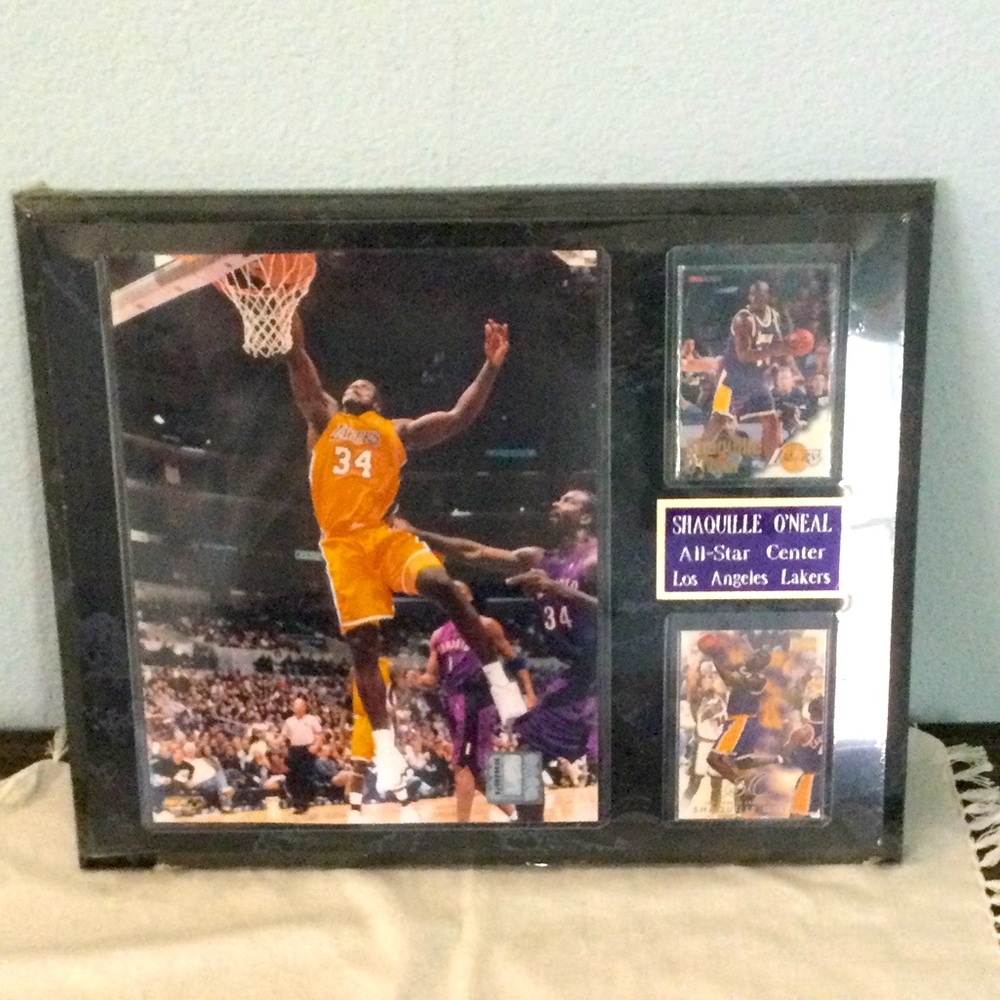 Shaquille O’Neal ALL STAR Center Plaque